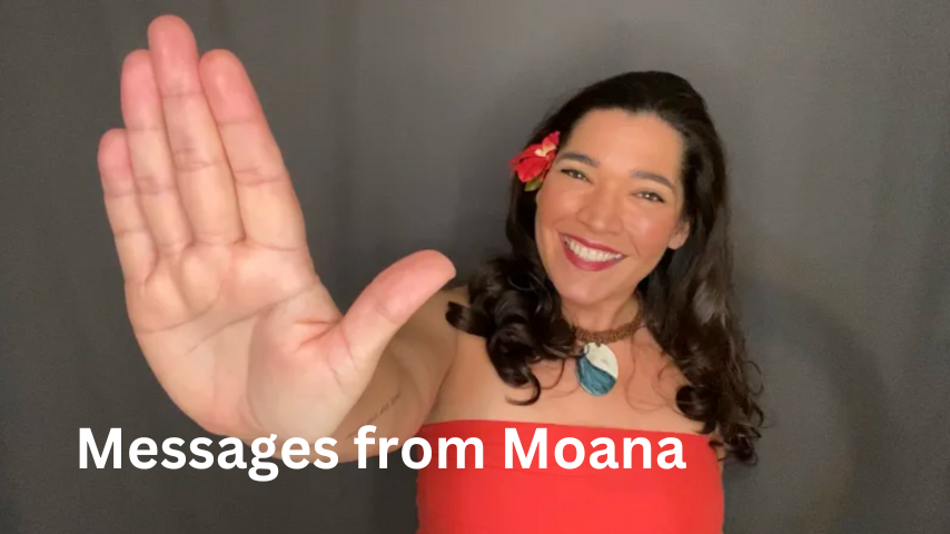 157714I will send a personalized message to child from Moana