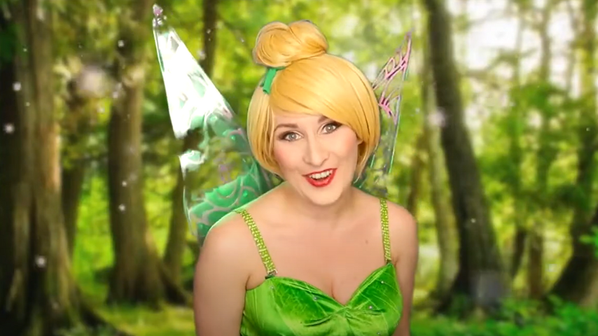 157781I will make a personalized Fairy princess video.