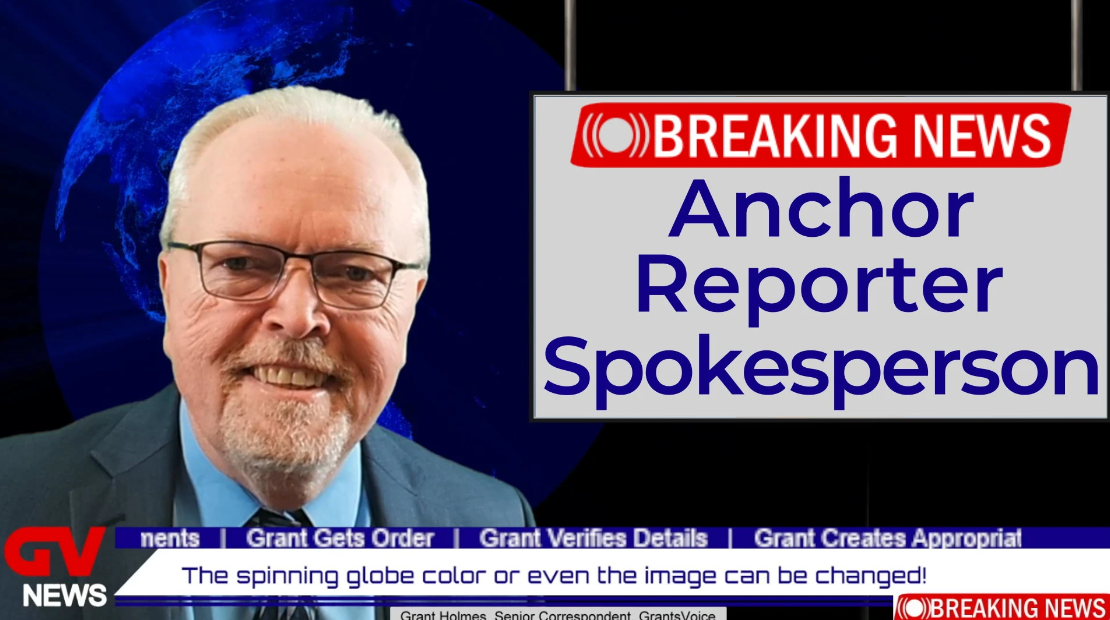 147789I will record a breaking news anchor, reporter, spokesperson video