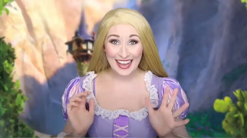 157785I will make a personalized Fairy princess video.