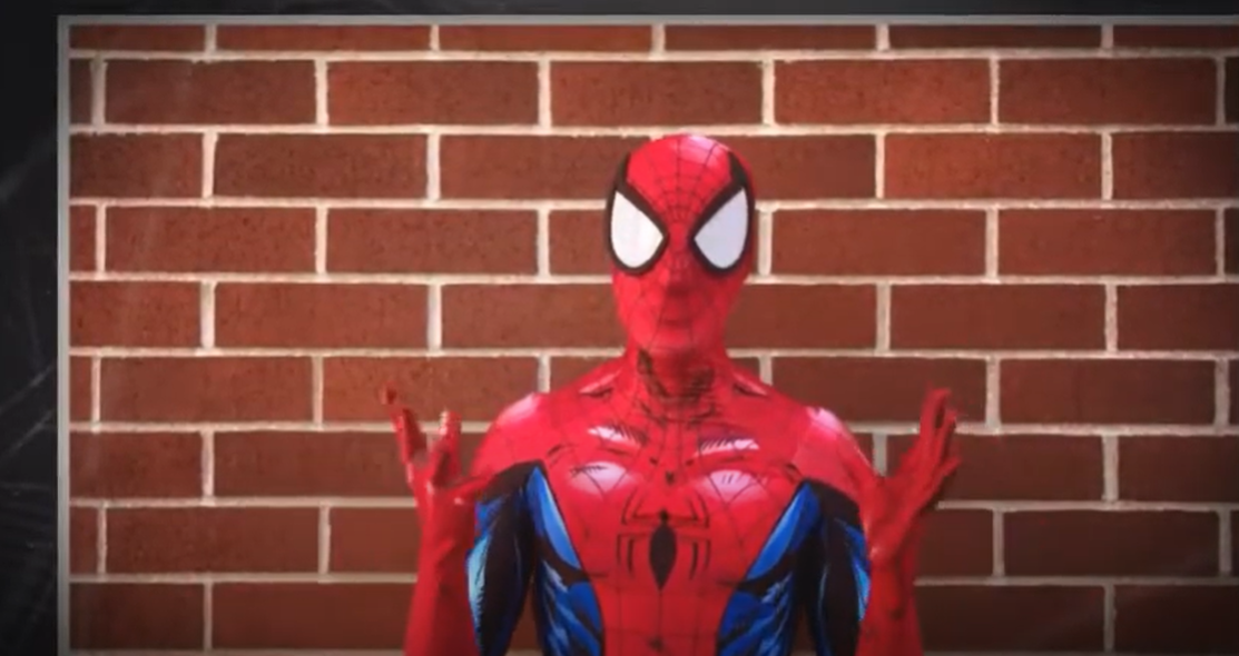 150569Personalized video message from Spidey guy